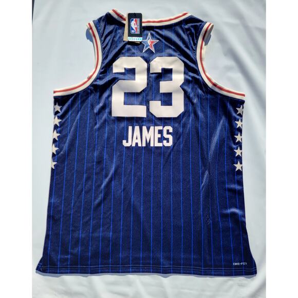 Jordan 2024 NBA All-Star Jersey Lebron James 23 Size XL 52 NWT - Picture 2 of 8